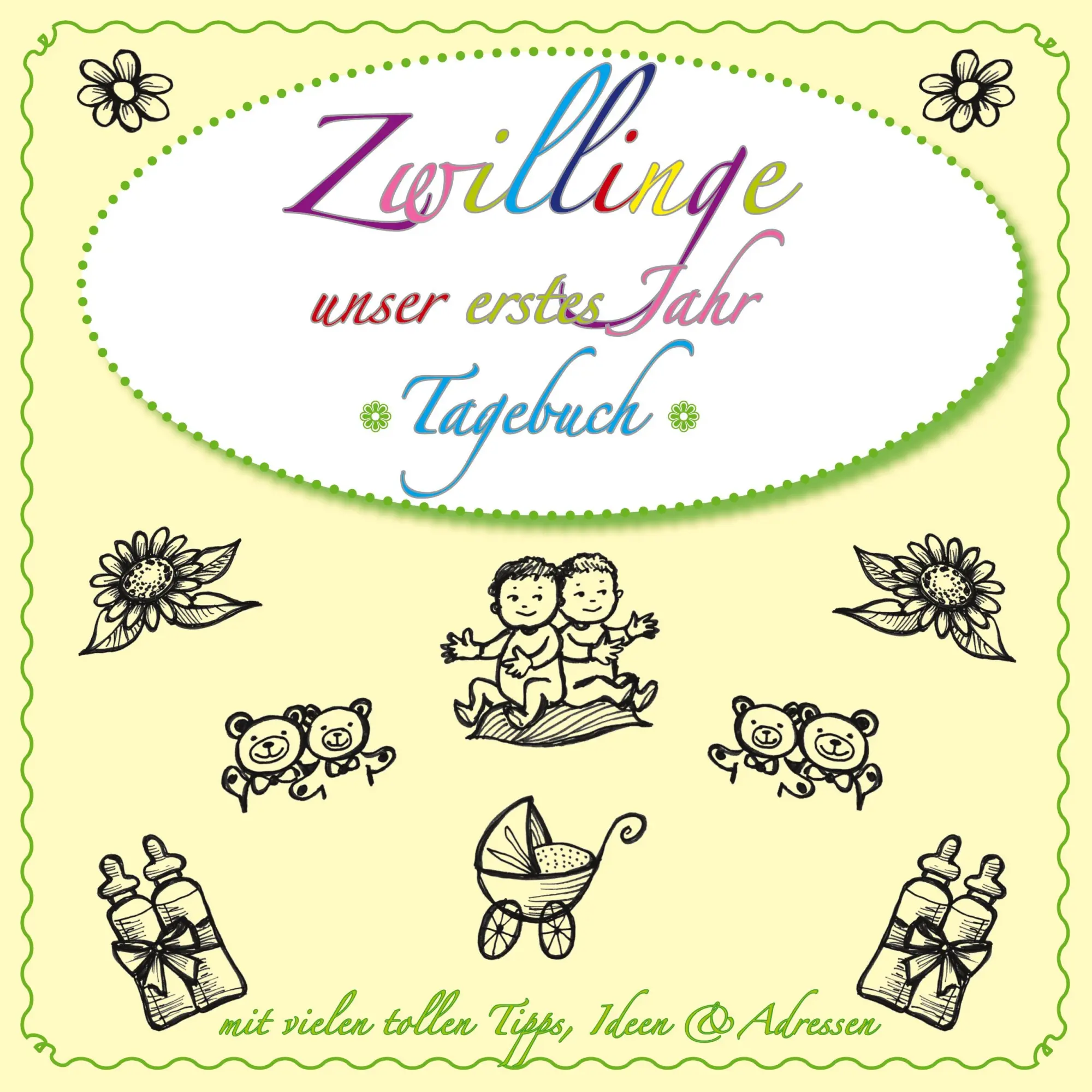 Cover: 9783750426122 | Unser erstes Jahr mit Zwillingen | Andrea Gisbert | Taschenbuch | 2023