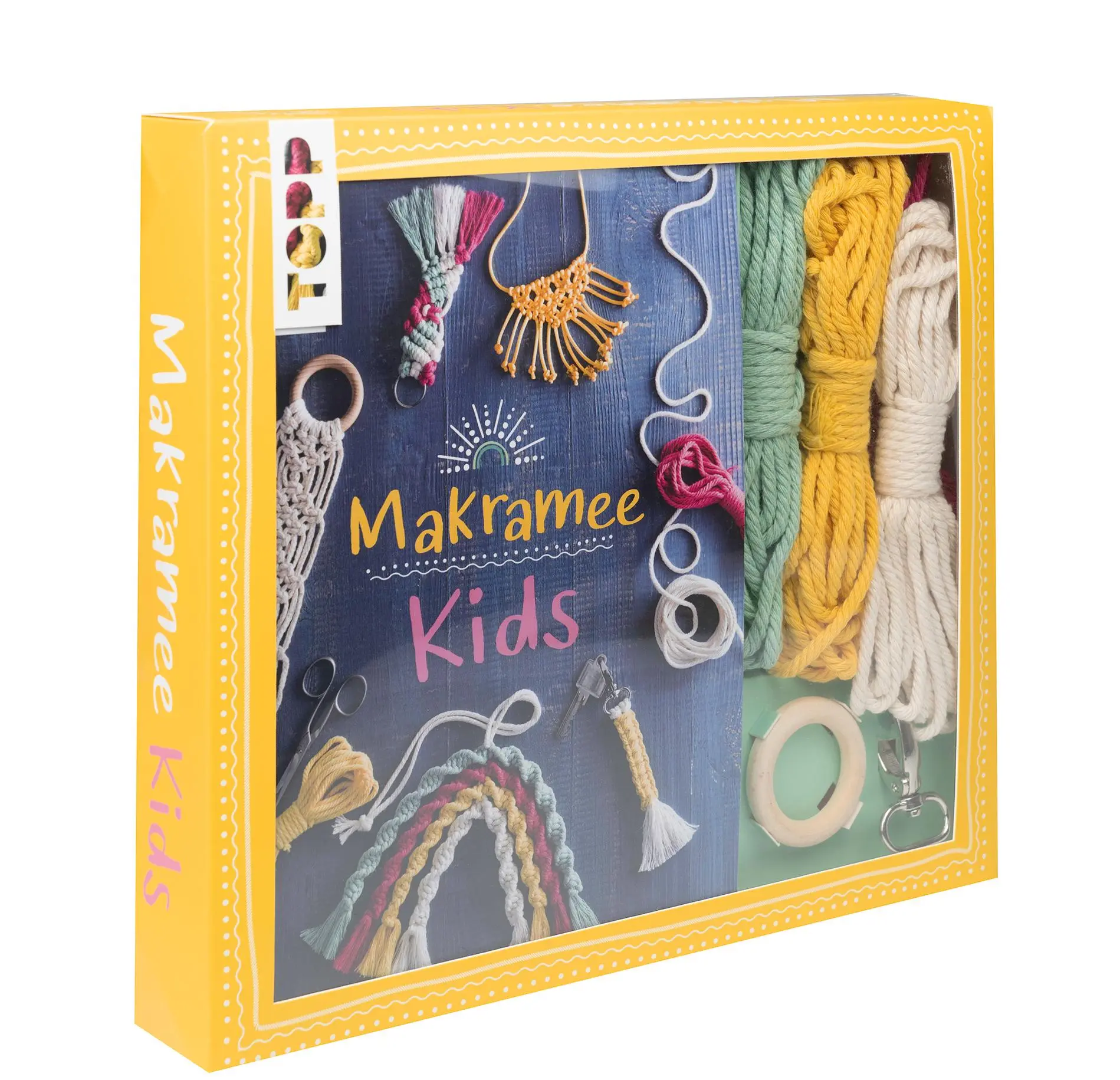 Cover: 9783772446122 | Kreativ-Set Makramee Kids | Inge Walz | Taschenbuch | Kreativ-Sets
