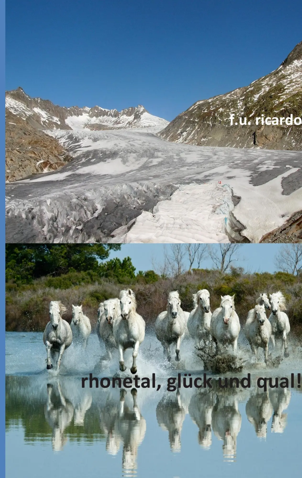 Cover: 9783848226122 | Rhonetal - Glück und Qual! | F. U Ricardo | Taschenbuch | 144 S.