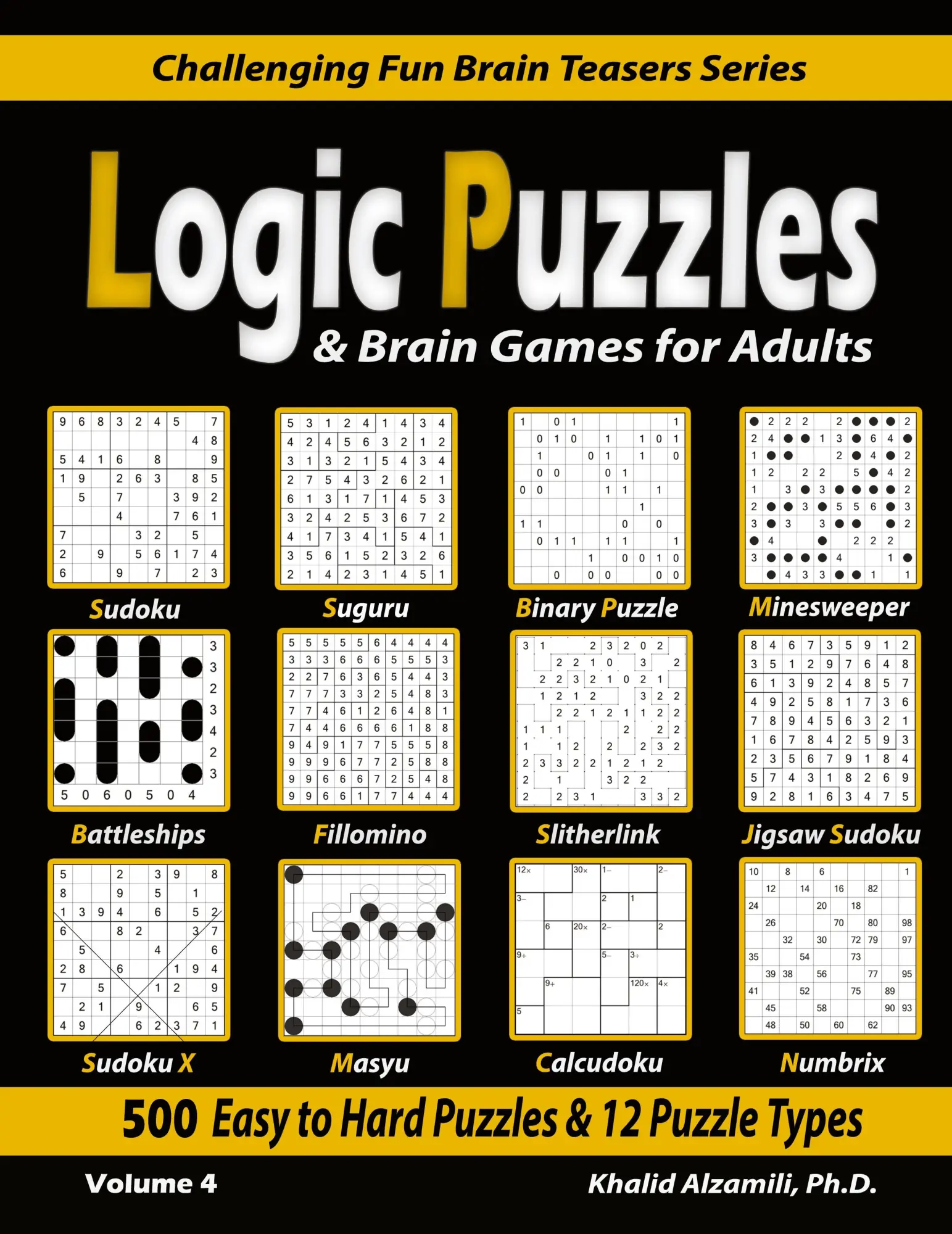 Cover: 9789922636122 | Logic Puzzles &amp; Brain Games for Adults | Khalid Alzamili | Taschenbuch