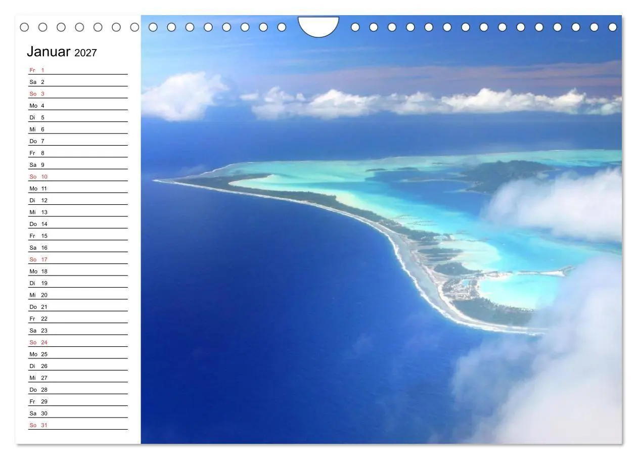 Bild: 9783569966222 | Südsee-Inseln. Von Fidschi bis Bora Bora (Wandkalender 2027 DIN A4...