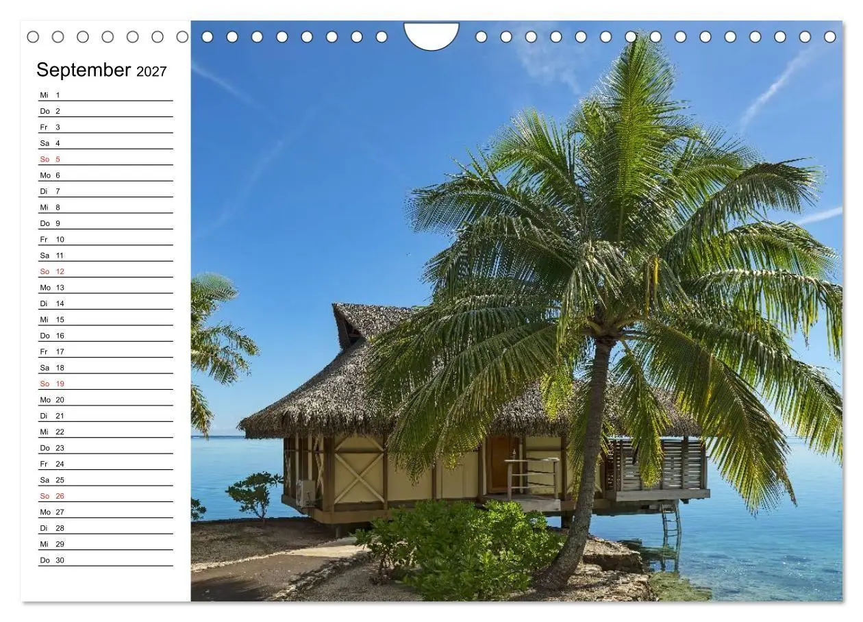 Bild: 9783569966222 | Südsee-Inseln. Von Fidschi bis Bora Bora (Wandkalender 2027 DIN A4...