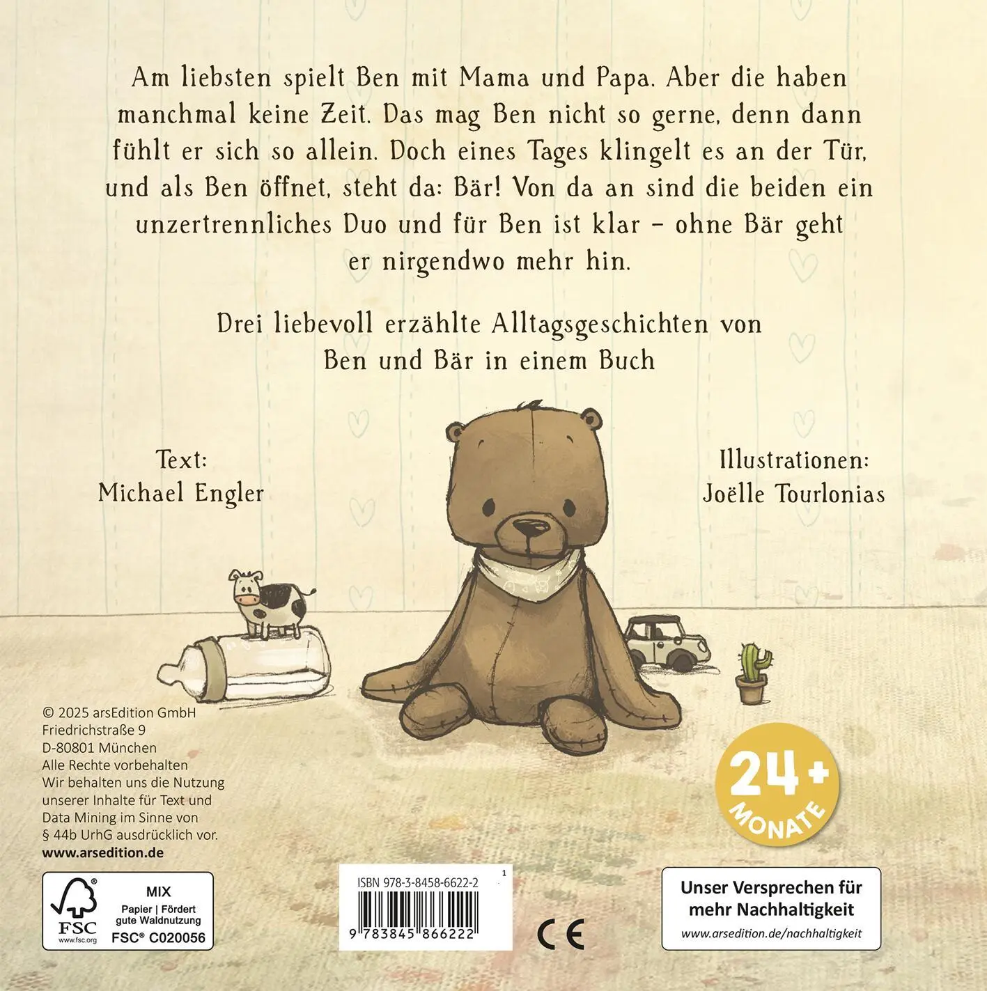 Rückseite: 9783845866222 | Die schönsten Geschichten von Ben und Bär | Michael Engler | Buch