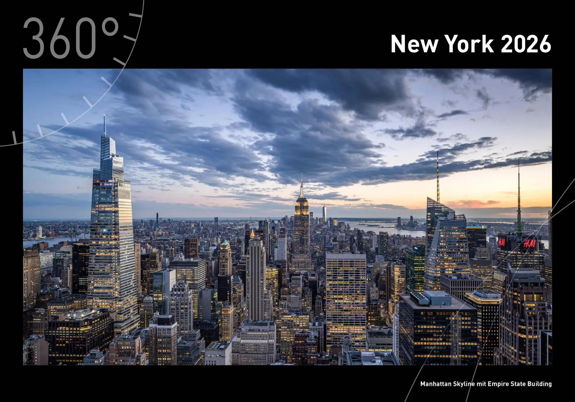 Cover: 9783968556222 | New York Premiumkalender 2026 | Jan Becke | Kalender | 14 S. | Deutsch