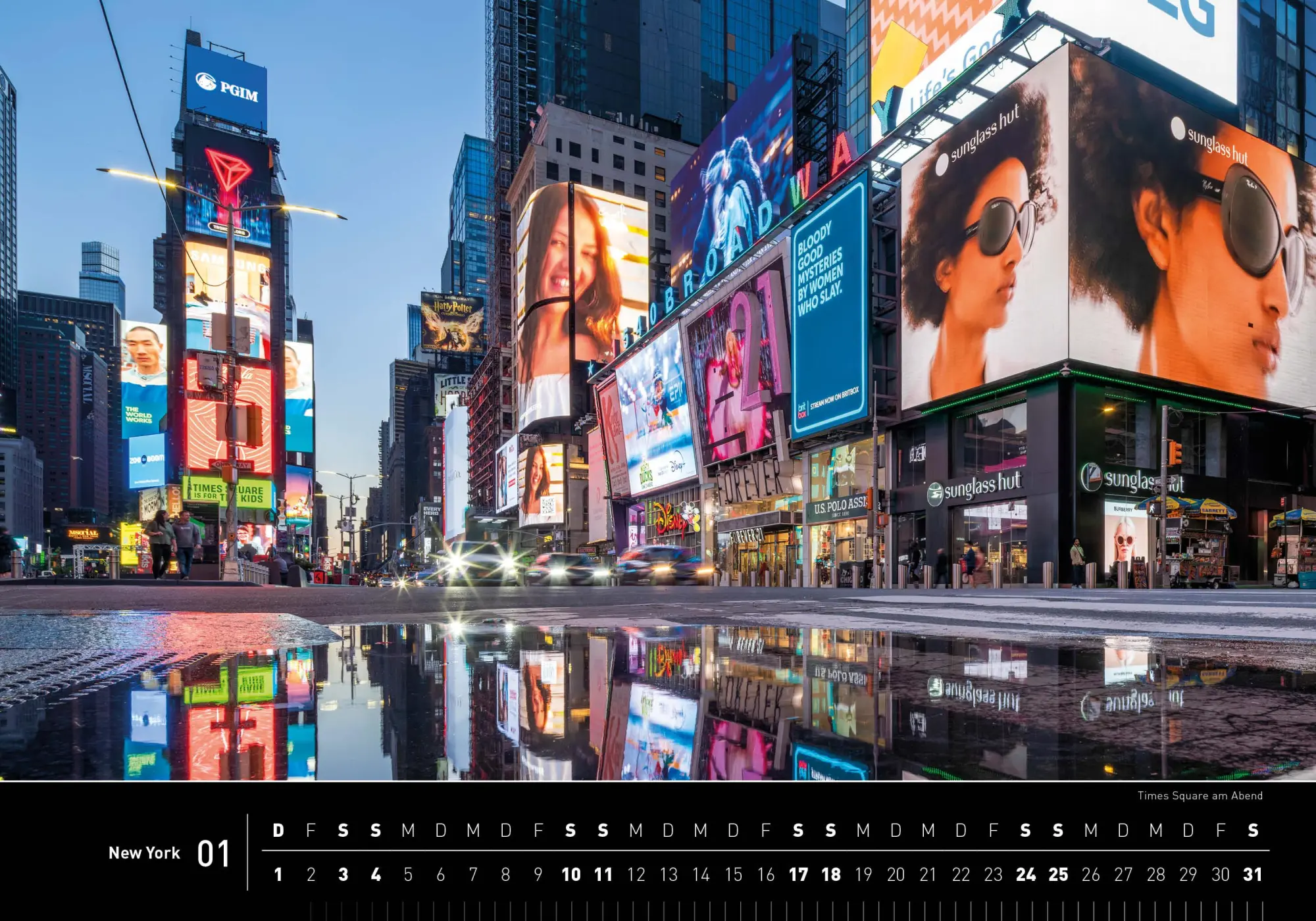 Bild: 9783968556222 | New York Premiumkalender 2026 | Jan Becke | Kalender | 14 S. | Deutsch