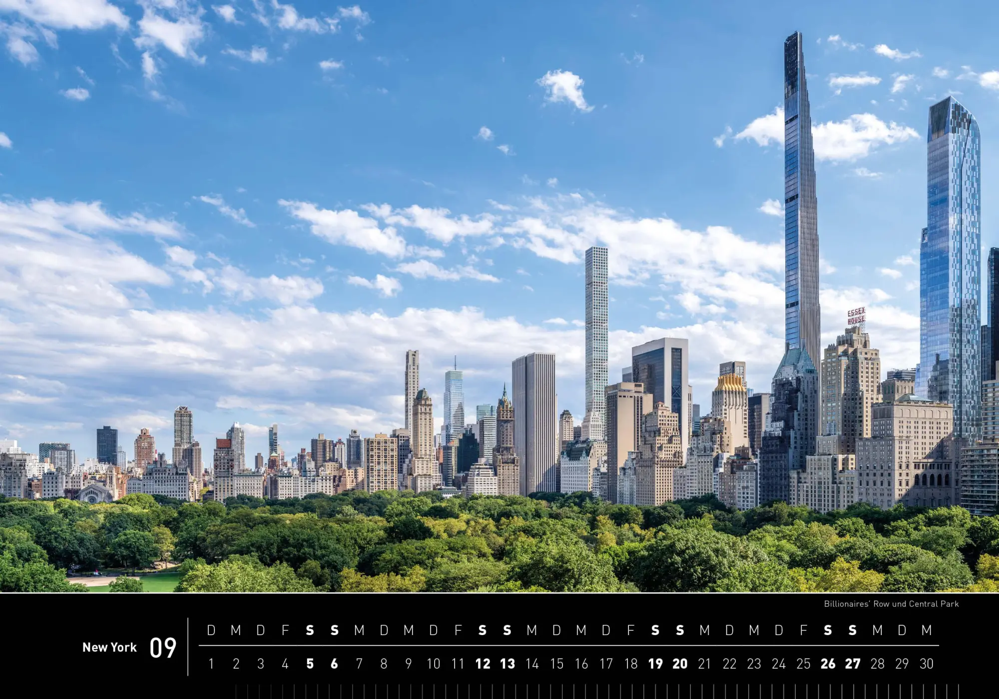 Bild: 9783968556222 | New York Premiumkalender 2026 | Jan Becke | Kalender | 14 S. | Deutsch
