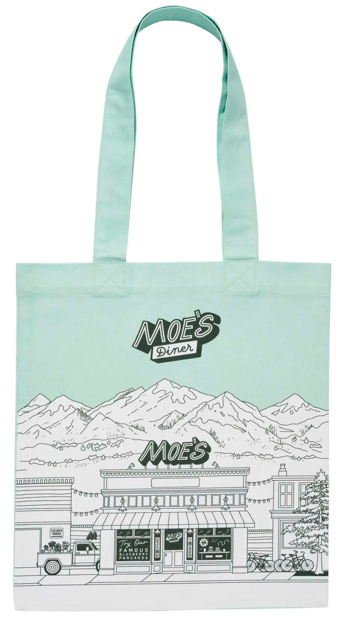 Cover: 4251693906322 | Main Street Tote Bag 'Green Valley Moe's Diner' | Lilly Lucas | 1 S.