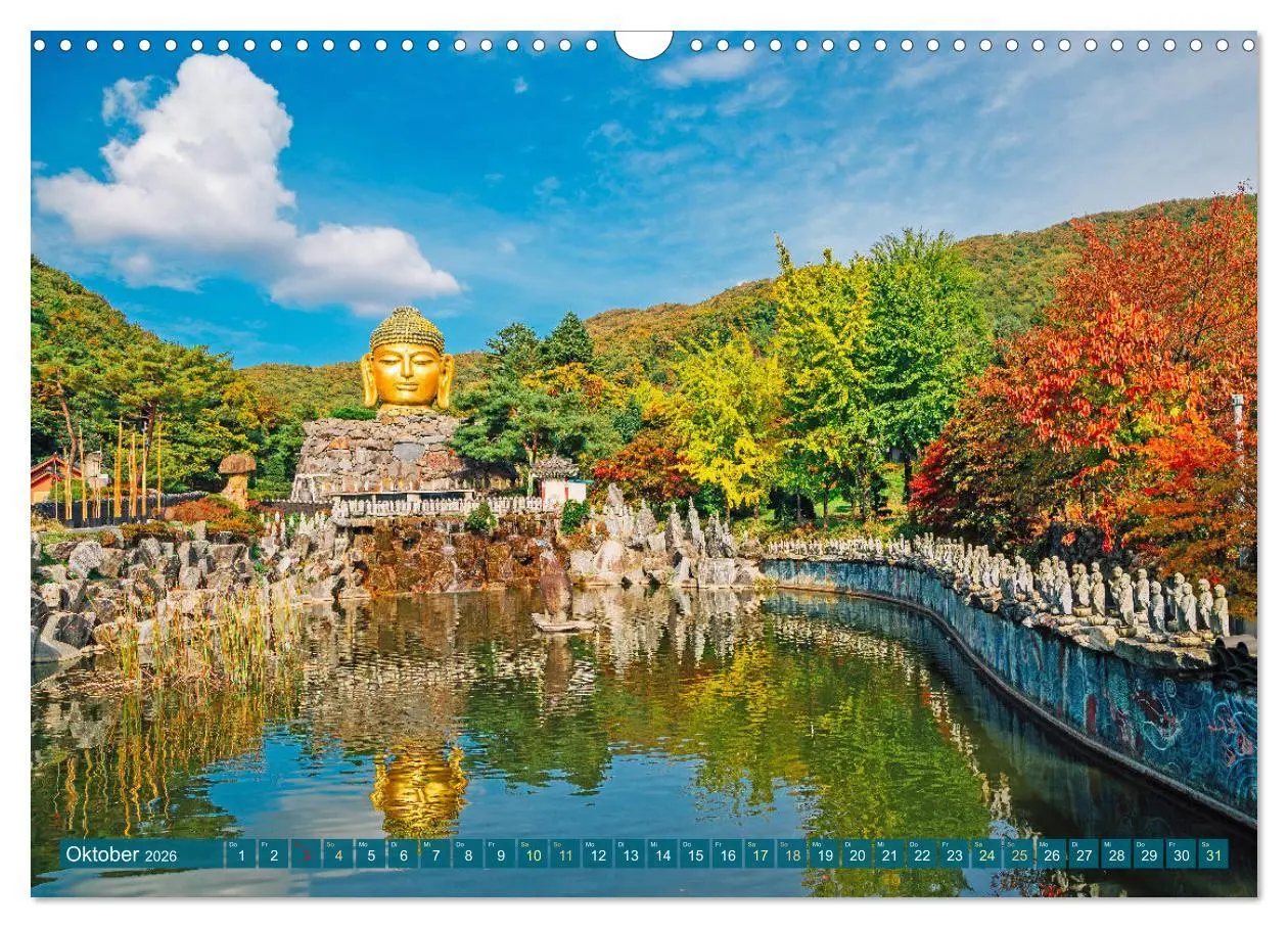 Bild: 9783457396322 | Südkorea: Zwischen gelbem und japanischem Meer (Wandkalender 2026...