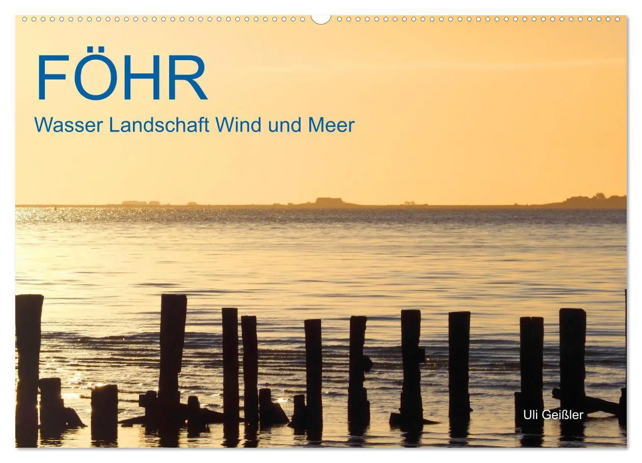 Cover: 9783457606322 | Föhr - Wasser Landschaft Wind und Meer (Wandkalender 2026 DIN A2...