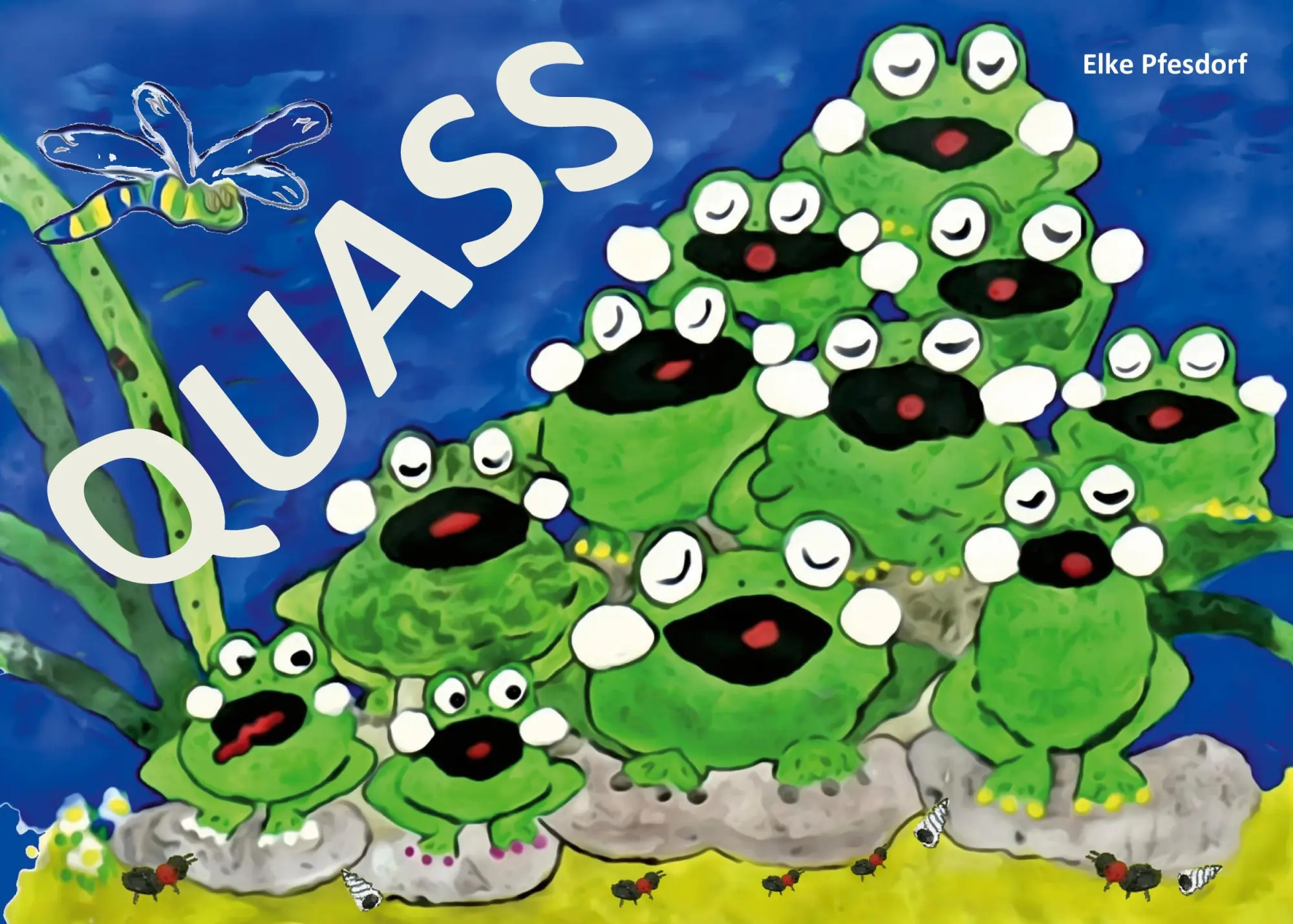 Cover: 9783746096322 | Quass | Jeder quakt so, wie er kann | Elke Pfesdorf | Taschenbuch