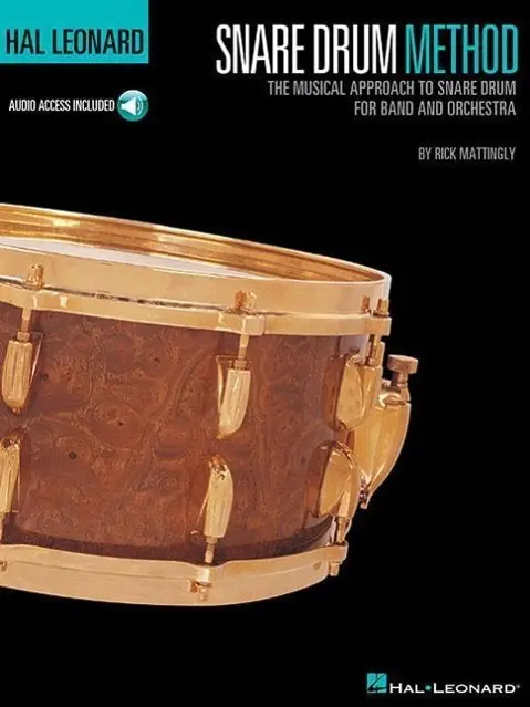 Cover: 9780634036422 | Hal Leonard Snare Drum Method Book/Online Audio | Rick Mattingly