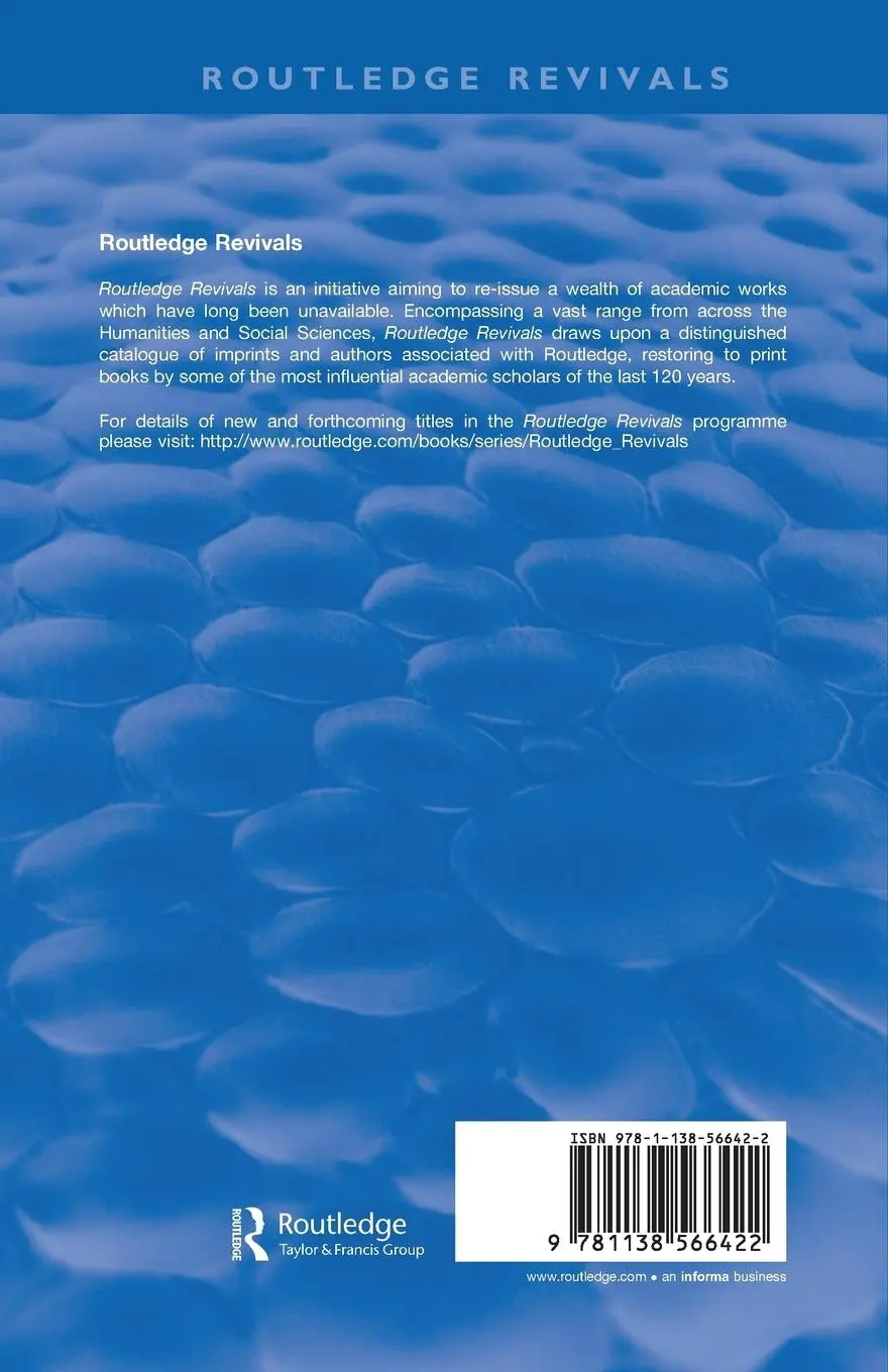 Rückseite: 9781138566422 | Revival | Wilhelm Wundt | Taschenbuch | Englisch | 2019 | Routledge