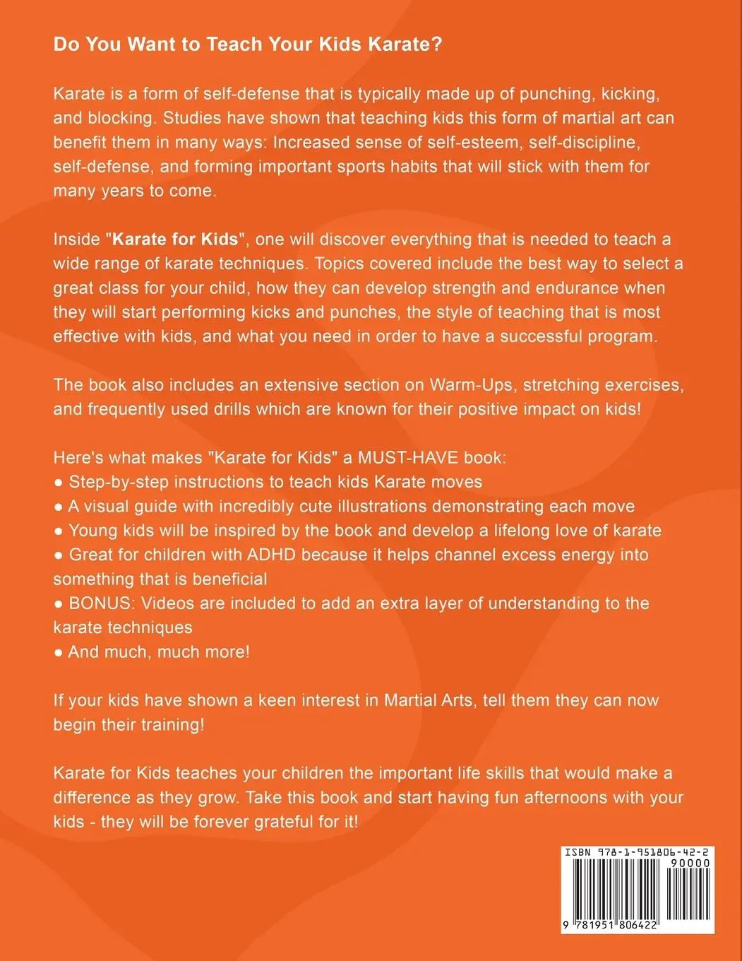 Rückseite: 9781951806422 | Karate for Kids | Alex Baynes | Taschenbuch | Englisch | 2021