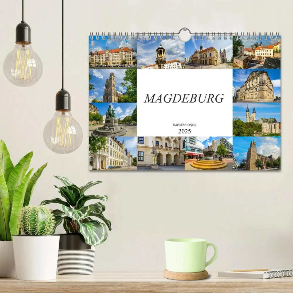 Bild: 9783435296422 | Magdeburg Impressionen (Wandkalender 2025 DIN A4 quer), CALVENDO...
