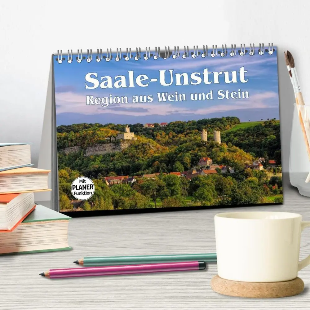 Bild: 9783435506422 | Saale-Unstrut - Region aus Wein und Stein (Tischkalender 2025 DIN...