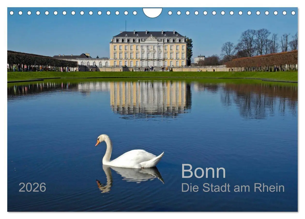 Cover: 9783457766422 | Bonn Die Stadt am Rhein (Wandkalender 2026 DIN A4 quer), CALVENDO...