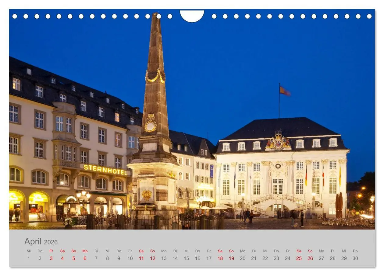 Bild: 9783457766422 | Bonn Die Stadt am Rhein (Wandkalender 2026 DIN A4 quer), CALVENDO...