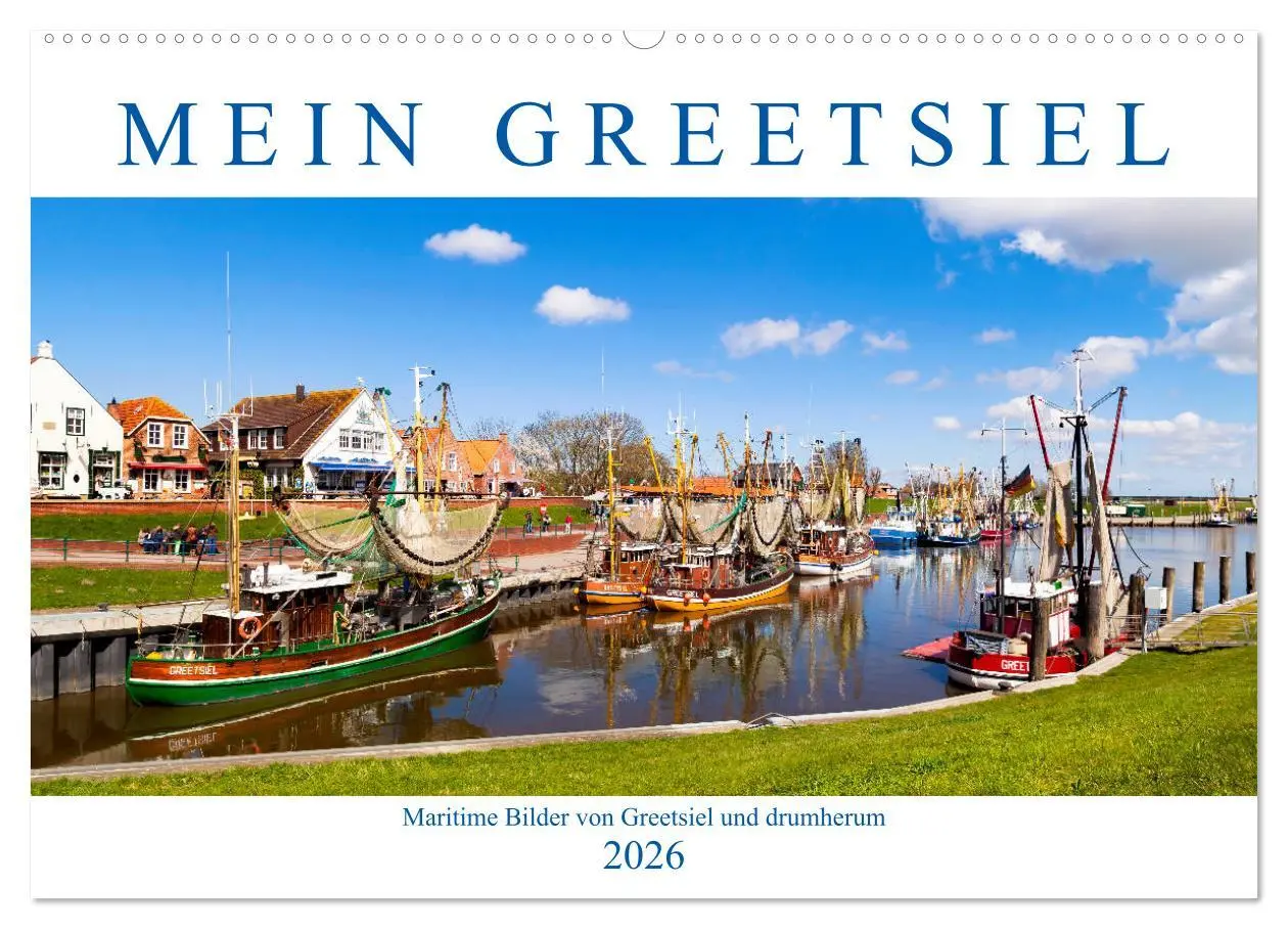 Cover: 9783457836422 | Mein Greetsiel (Wandkalender 2026 DIN A2 quer), CALVENDO...