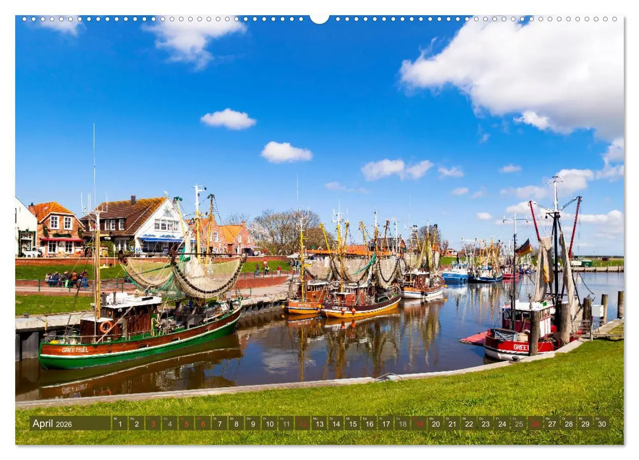 Bild: 9783457836422 | Mein Greetsiel (Wandkalender 2026 DIN A2 quer), CALVENDO...