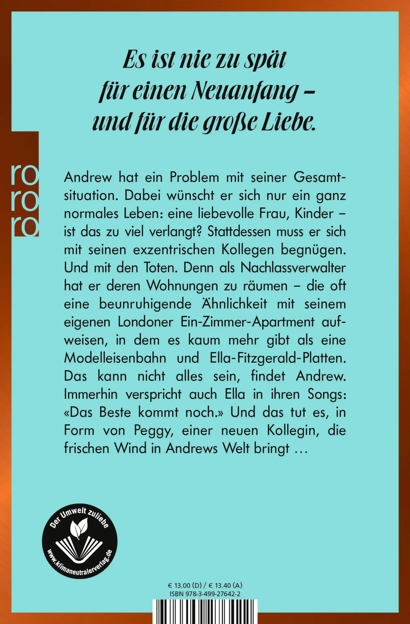 Rückseite: 9783499276422 | Das Beste kommt noch | Richard Roper | Taschenbuch | 416 S. | Deutsch