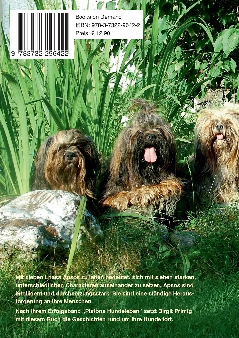 Rückseite: 9783732296422 | Sieben Lhasa Apso: immer spannend | Birgit Primig | Taschenbuch | 2014