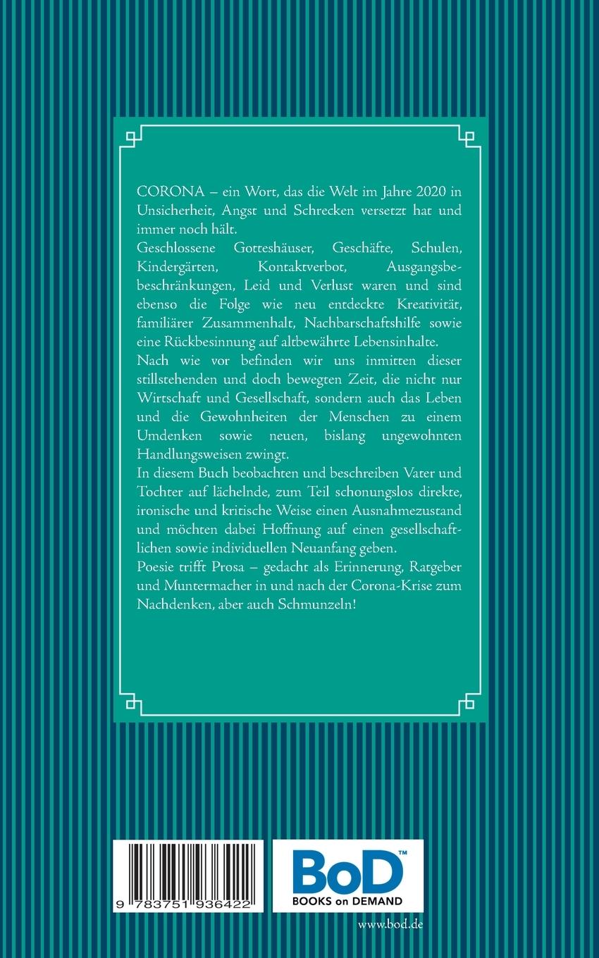 Rückseite: 9783751936422 | CORONA - am Grat zwischen Niedergang und Neuanfang | Taschenbuch