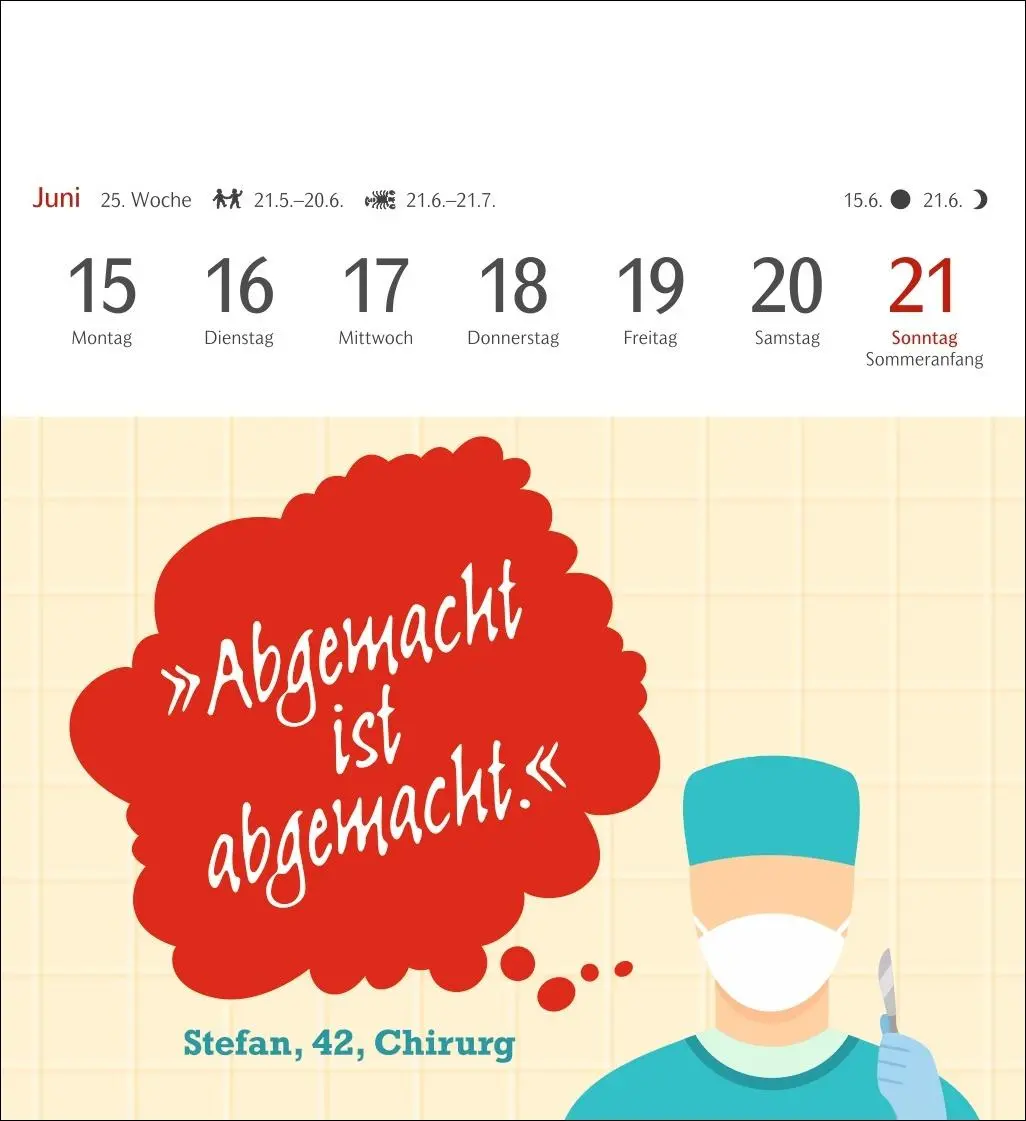 Bild: 9783840036422 | Der fette Vogel bricht den Ast Postkartenkalender 2026 -...