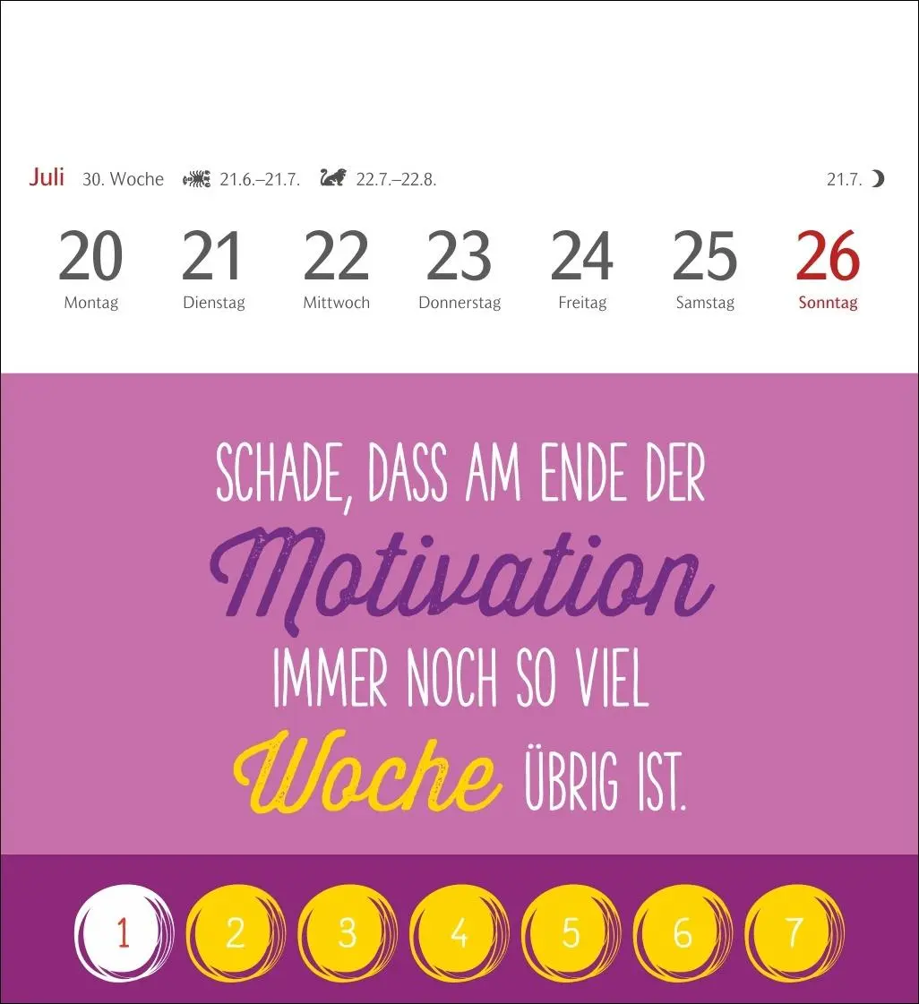 Bild: 9783840036422 | Der fette Vogel bricht den Ast Postkartenkalender 2026 -...
