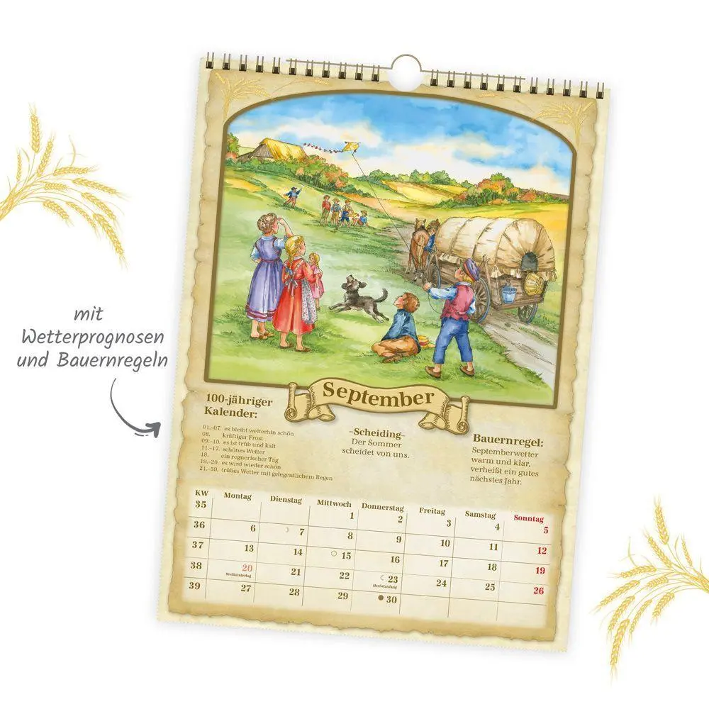 Bild: 9783988026422 | TRÖTSCH - Classickalender Der 100-jährige Kalender 2027 | Wandkalender