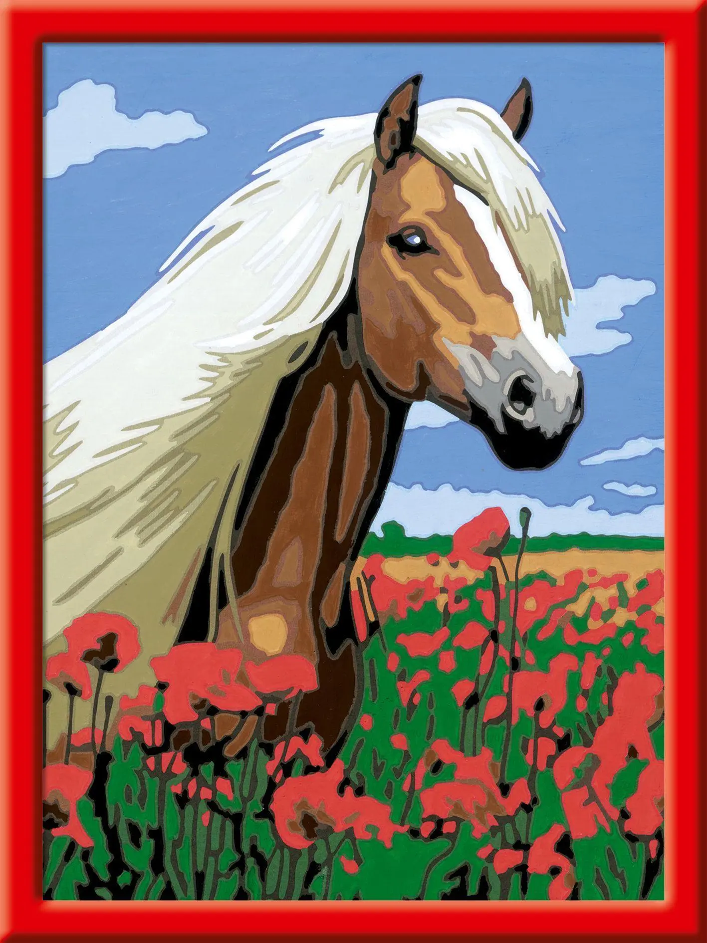 Bild: 4005556286522 | Haflinger. Malen nach Zahlen Serie D Pferde | Spiel | Deutsch | 2018