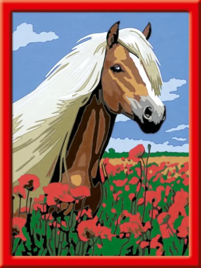 Bild: 4005556286522 | Haflinger. Malen nach Zahlen Serie D Pferde | Spiel | Deutsch | 2018