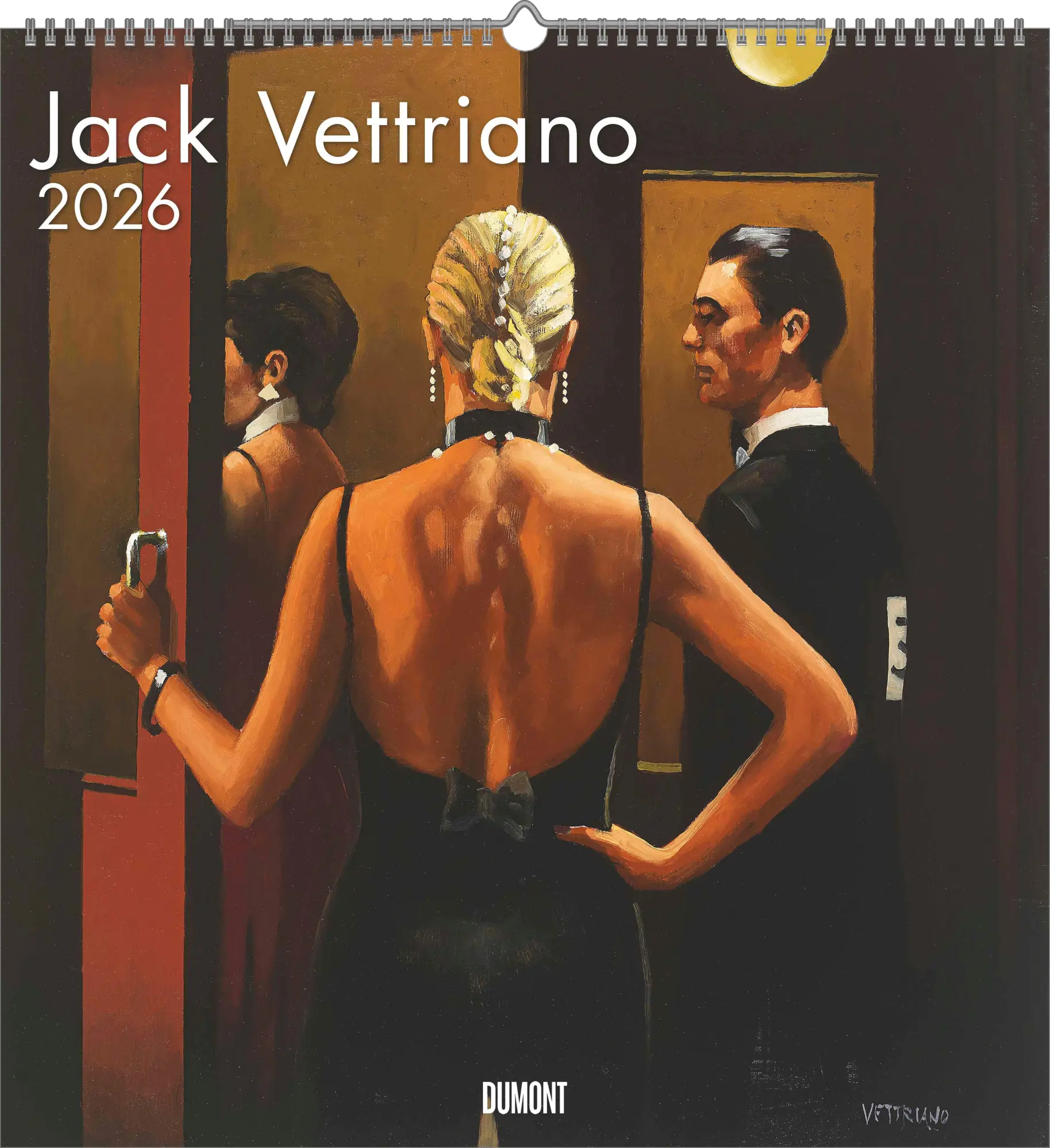 Cover: 4069095006522 | Jack Vettriano 2026 - Kunst-Kalender - Wand-Kalender - 45x48 | 14 S.