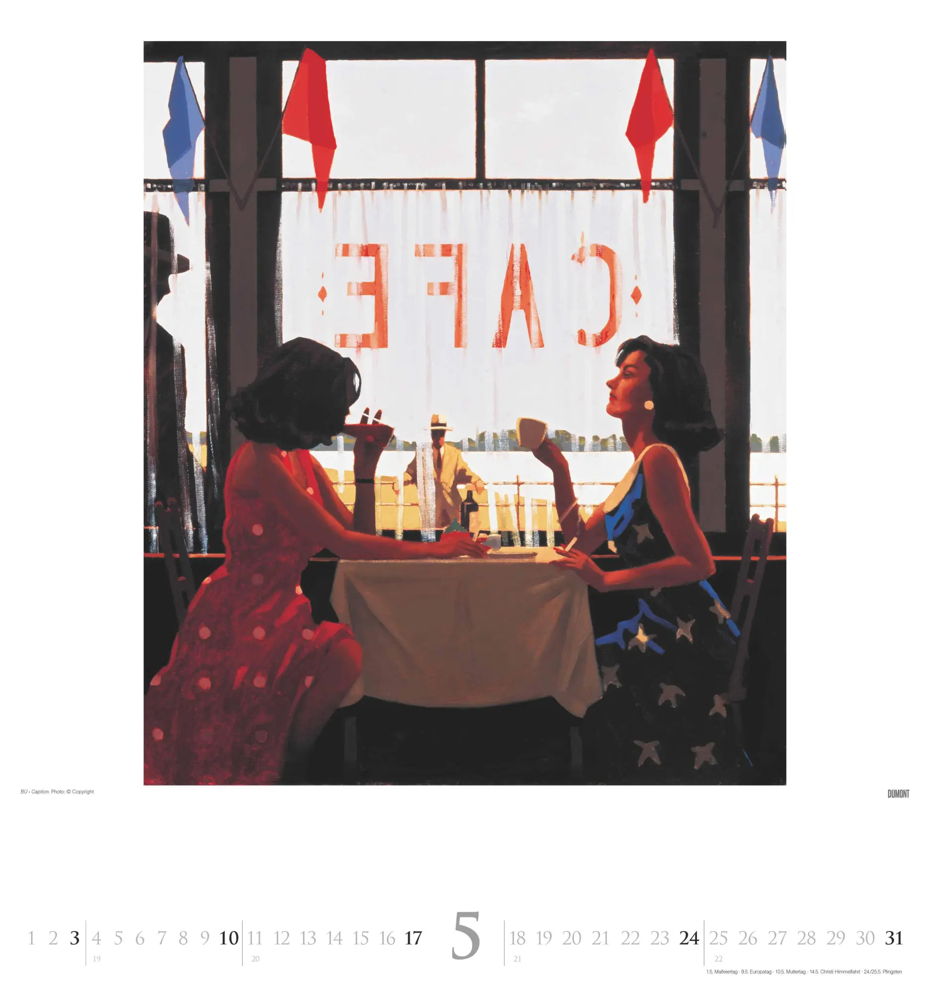Bild: 4069095006522 | Jack Vettriano 2026 - Kunst-Kalender - Wand-Kalender - 45x48 | 14 S.
