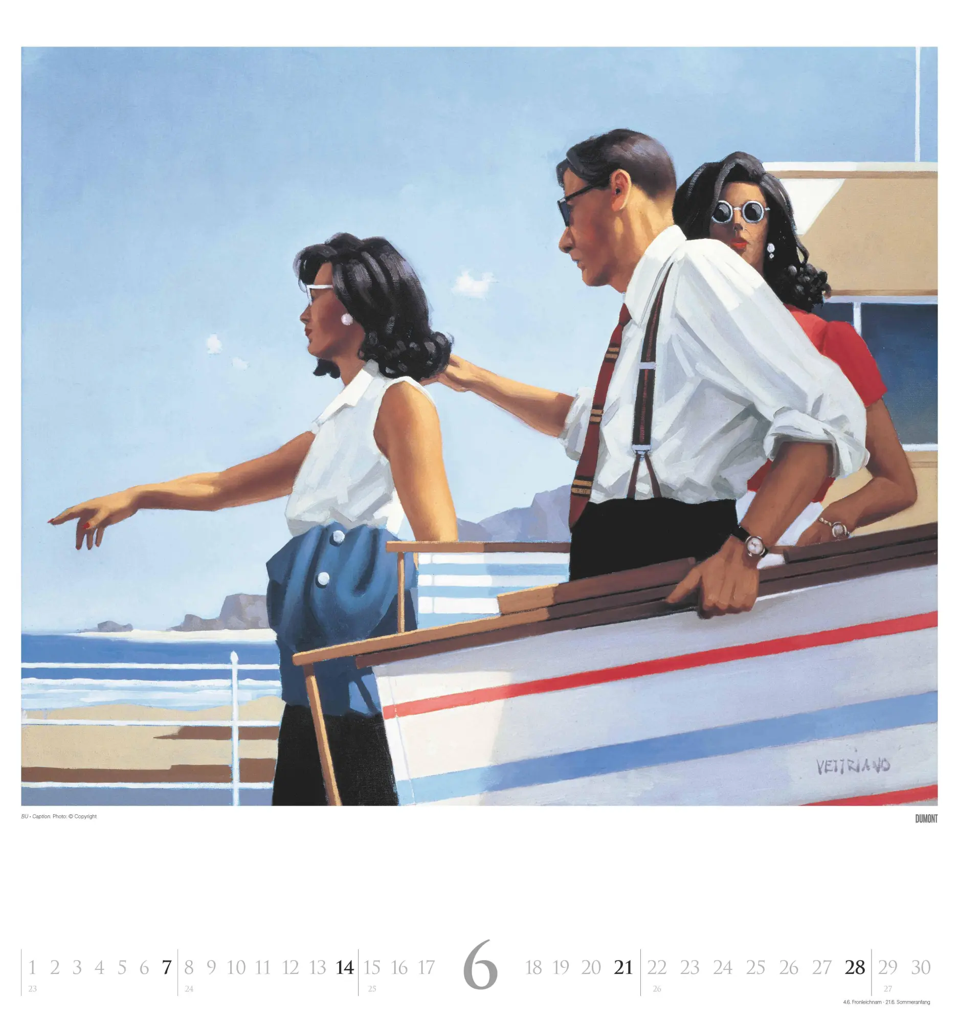 Bild: 4069095006522 | Jack Vettriano 2026 - Kunst-Kalender - Wand-Kalender - 45x48 | 14 S.