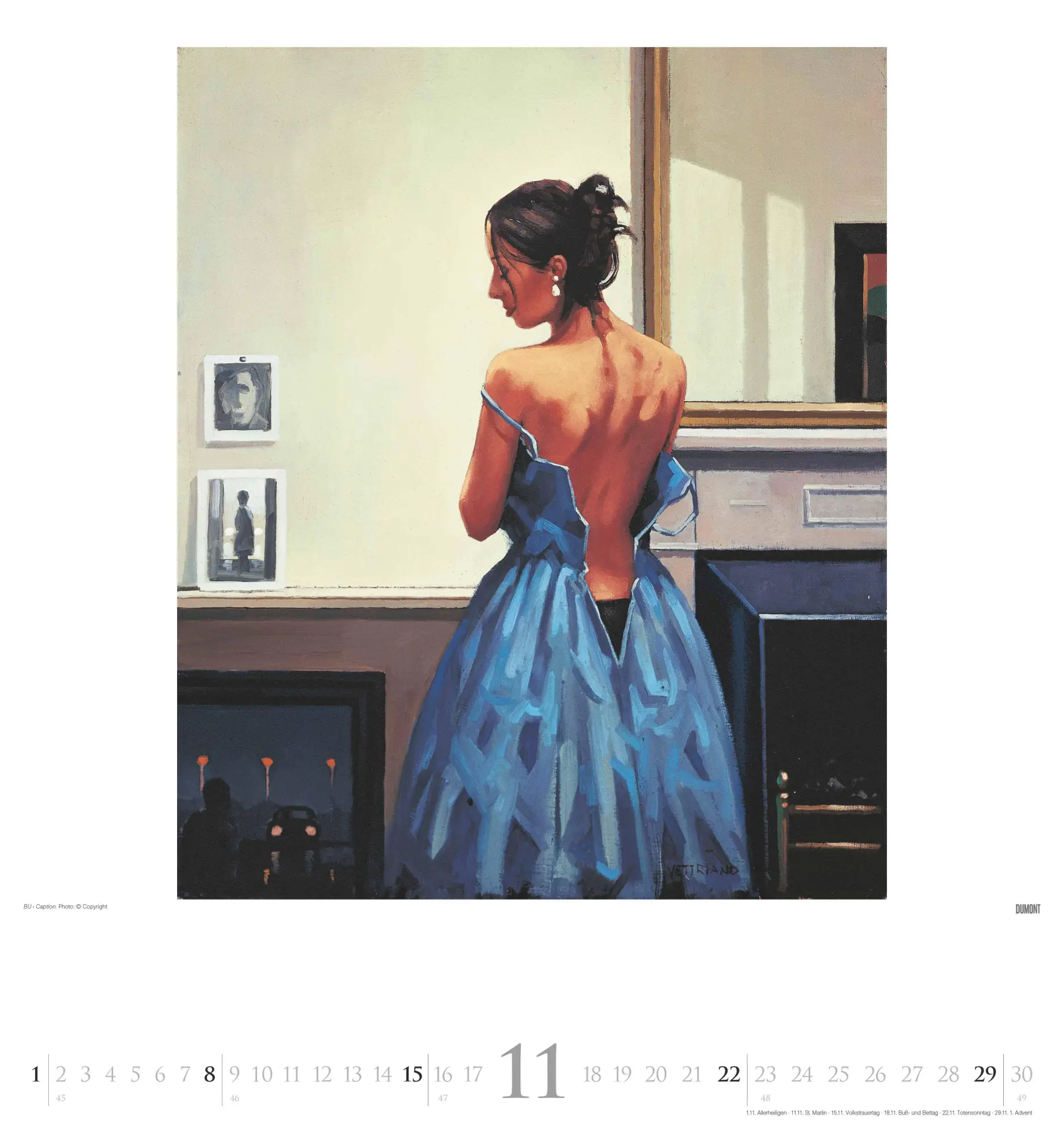Bild: 4069095006522 | Jack Vettriano 2026 - Kunst-Kalender - Wand-Kalender - 45x48 | 14 S.