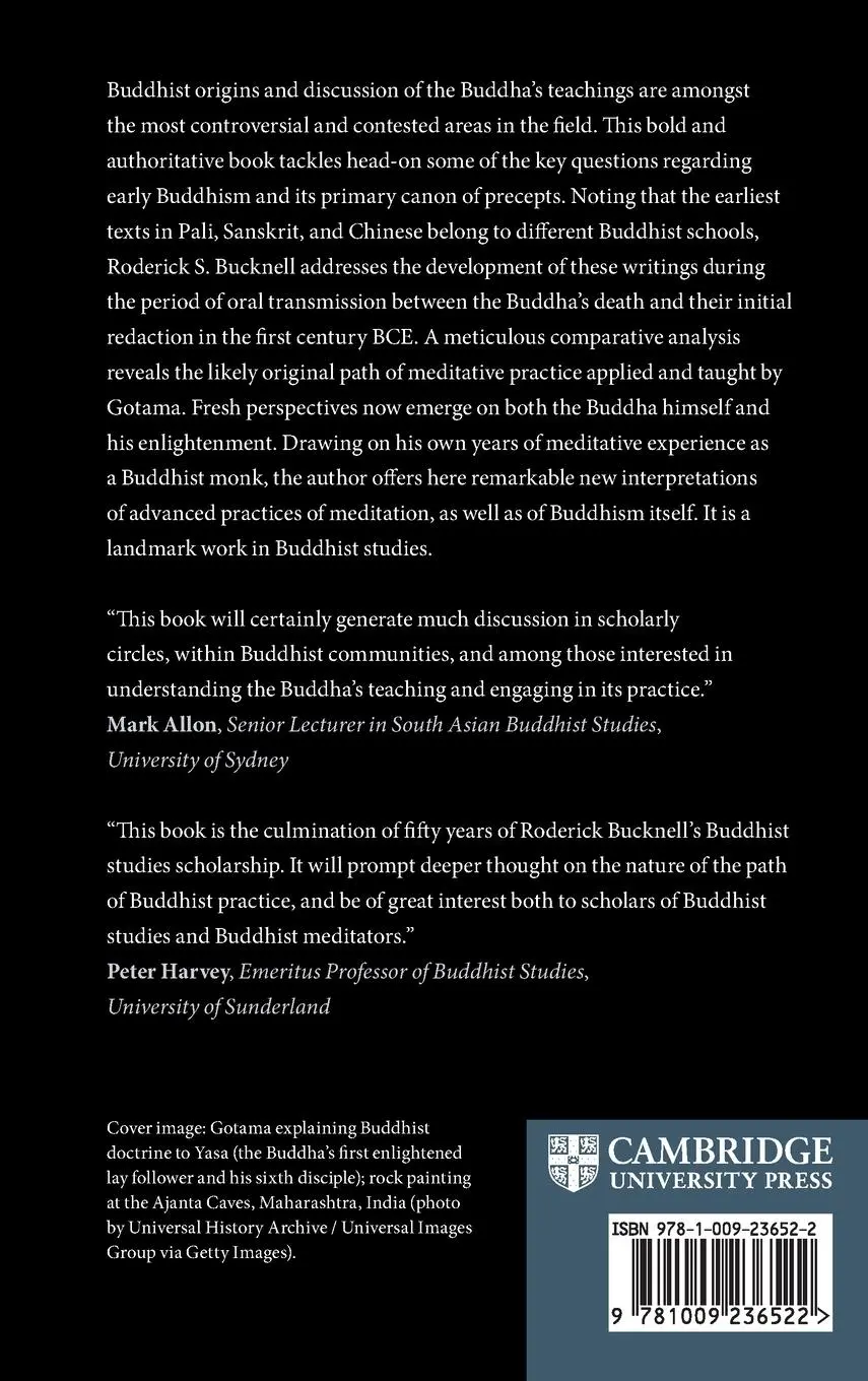 Rückseite: 9781009236522 | Reconstructing Early Buddhism | Roderick S. Bucknell | Buch | Gebunden