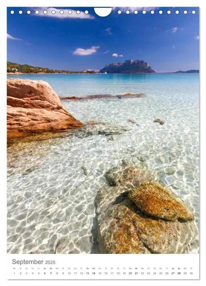 Bild: 9783457066522 | Sardinien (Wandkalender 2025 DIN A4 hoch), CALVENDO Monatskalender
