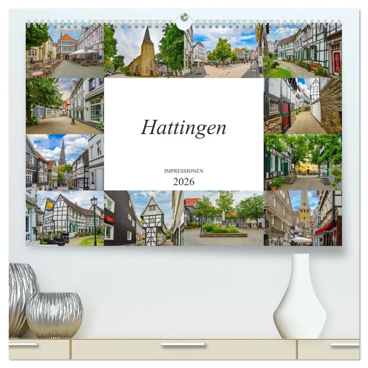 Cover: 9783457686522 | Hattingen Impressionen (hochwertiger Premium Wandkalender 2026 DIN...