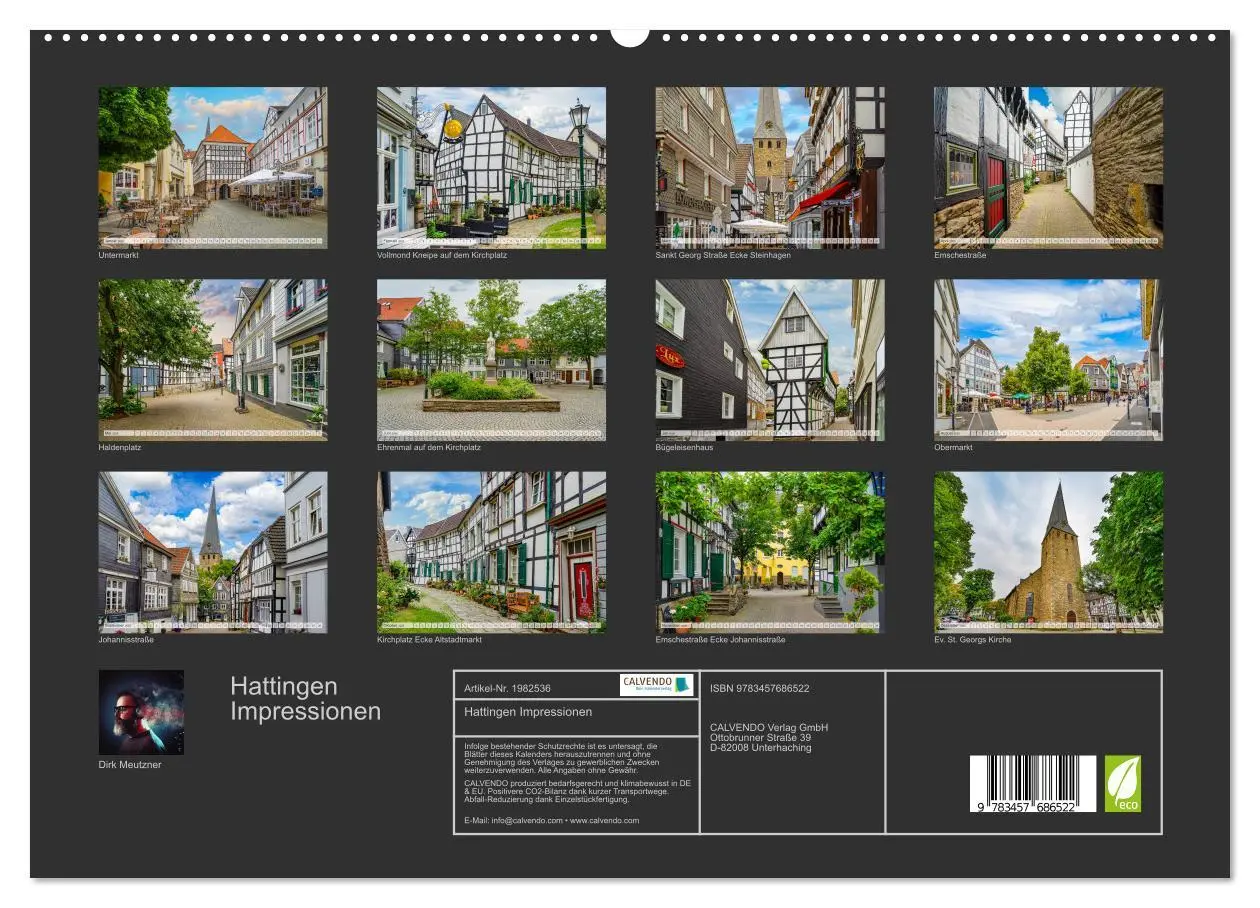 Bild: 9783457686522 | Hattingen Impressionen (hochwertiger Premium Wandkalender 2026 DIN...