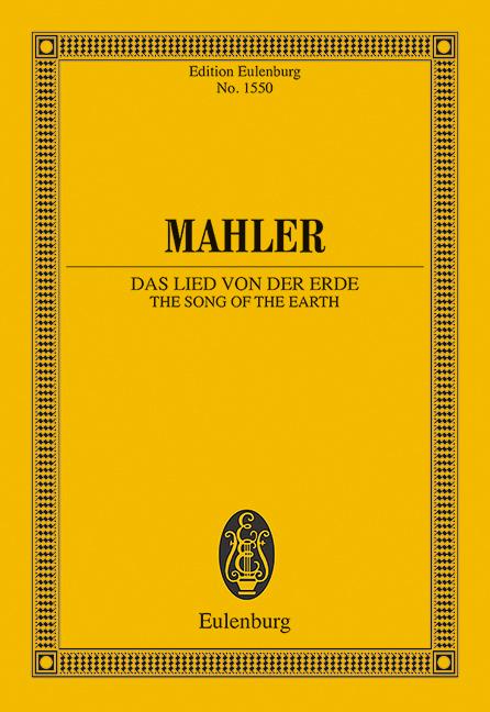 Cover: 9790200226522 | Das Lied von der Erde | Orchester. Studienpartitur. | Gustav Mahler