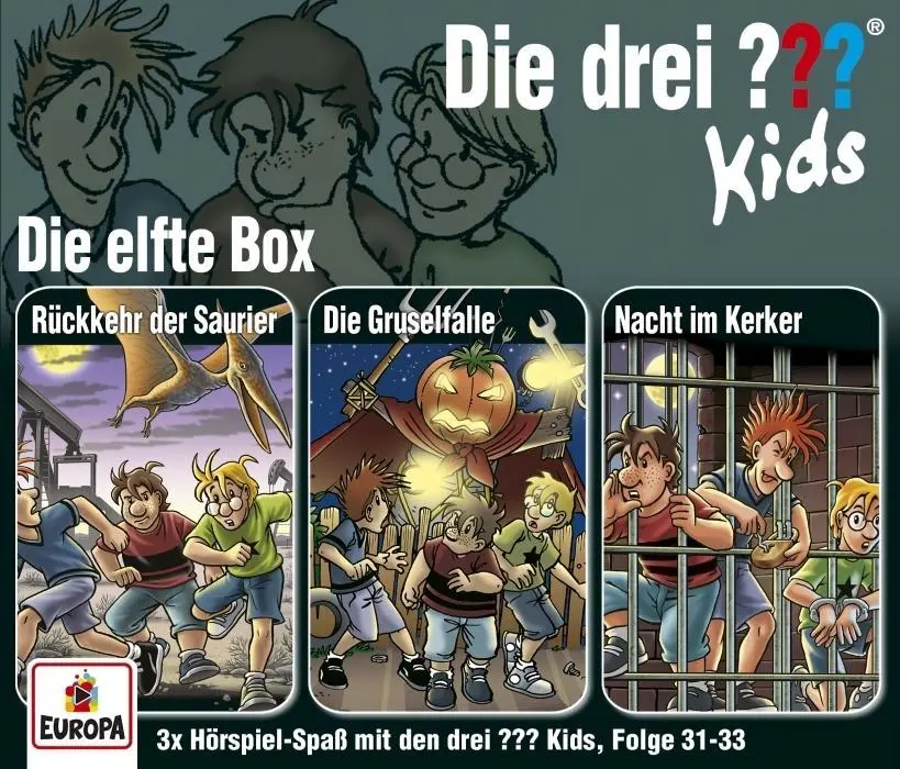 Cover: 889853586622 | Die drei ??? Kids 3er Box Folgen 31-33 | Boris Pfeiffer (u. a.) | CD