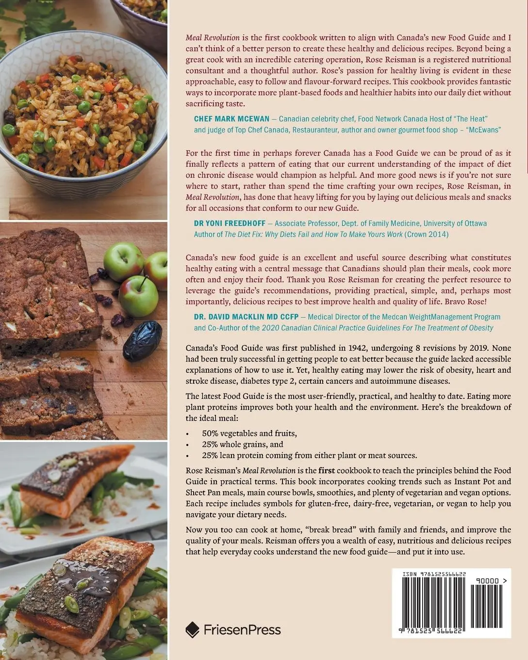 Rückseite: 9781525566622 | Rose Reisman's Meal Revolution | Rose Reisman | Taschenbuch | Englisch
