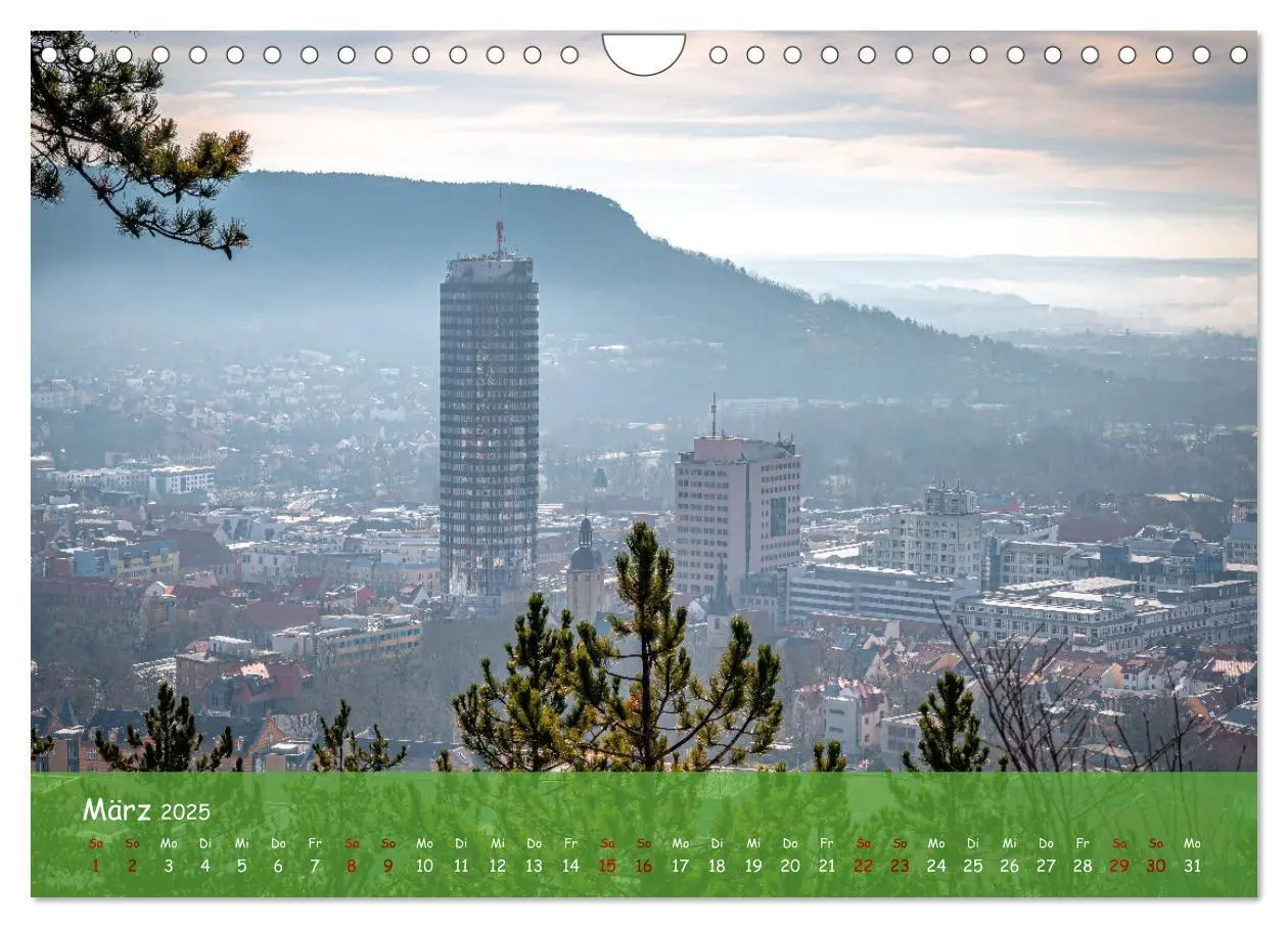Bild: 9783435726622 | Jena 2025 - Faszination in Bildern (Wandkalender 2025 DIN A4 quer),...