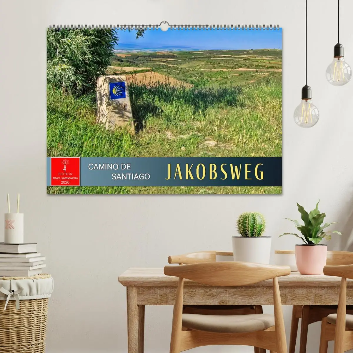 Bild: 9783457296622 | Camino de Santiago - Jakobsweg (Wandkalender 2026 DIN A2 quer),...