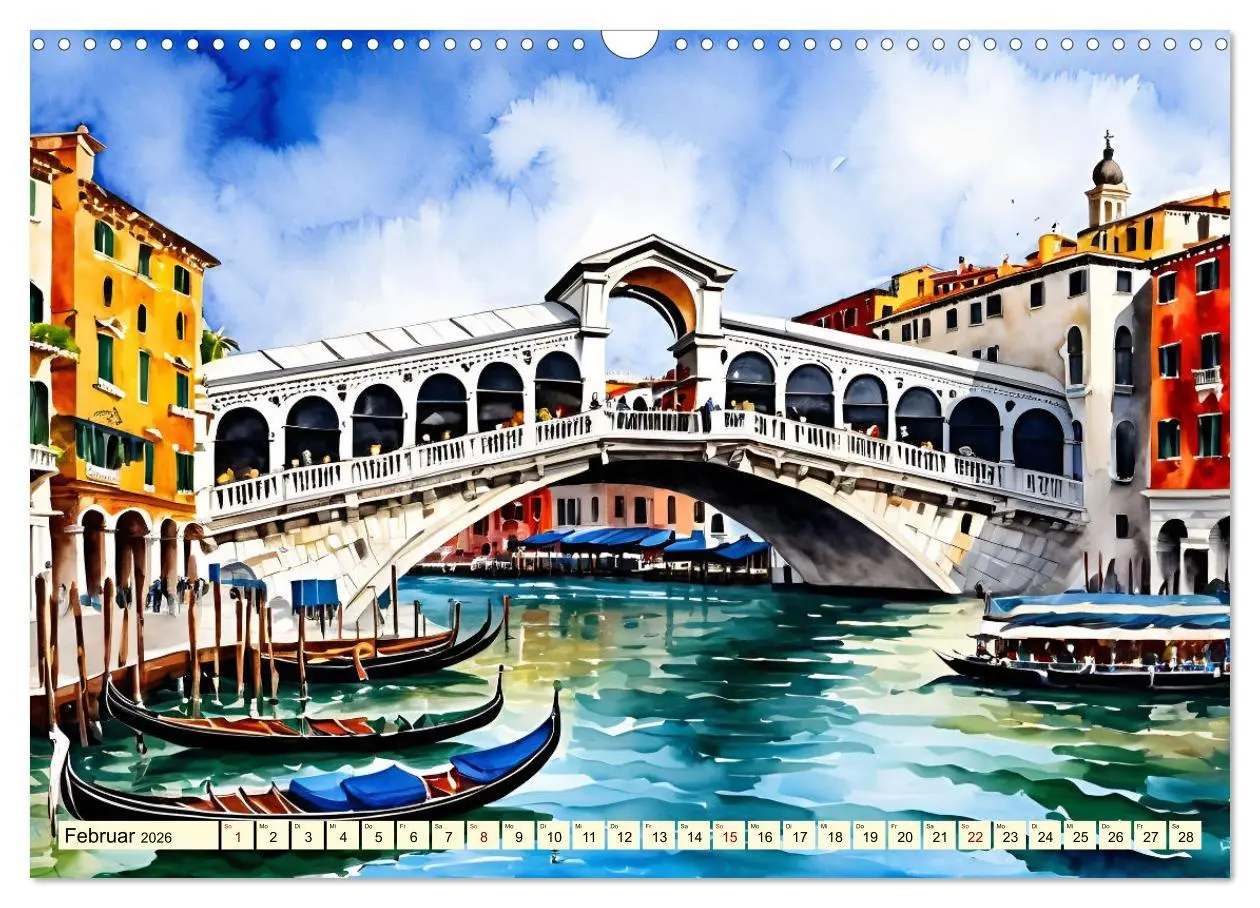 Bild: 9783457366622 | Italien - La dolce vita (Wandkalender 2026 DIN A3 quer), CALVENDO...