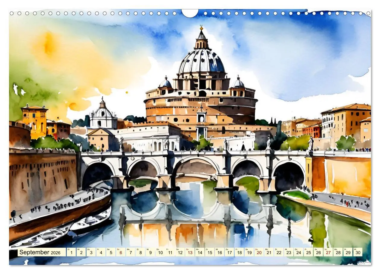 Bild: 9783457366622 | Italien - La dolce vita (Wandkalender 2026 DIN A3 quer), CALVENDO...