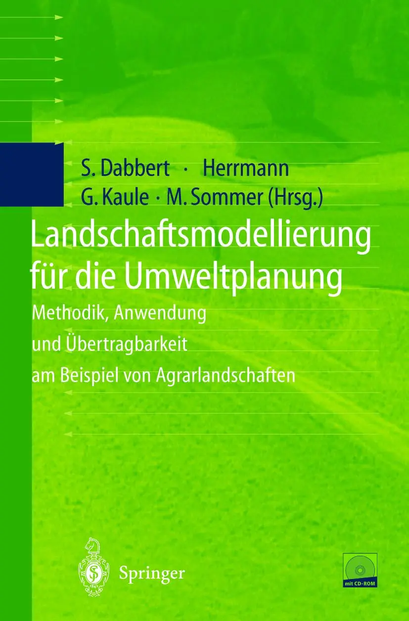 Cover: 9783642636622 | Landschaftsmodellierung für die Umweltplanung | Dabbert (u. a.) | Buch