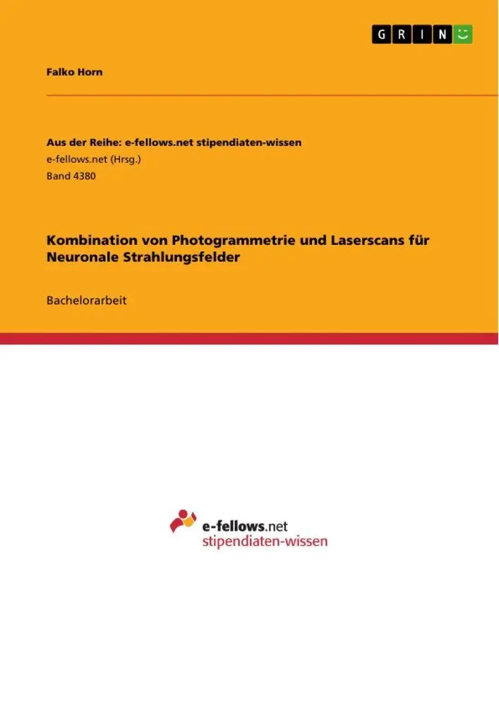 Cover: 9783963566622 | Kombination von Photogrammetrie und Laserscans für Neuronale...