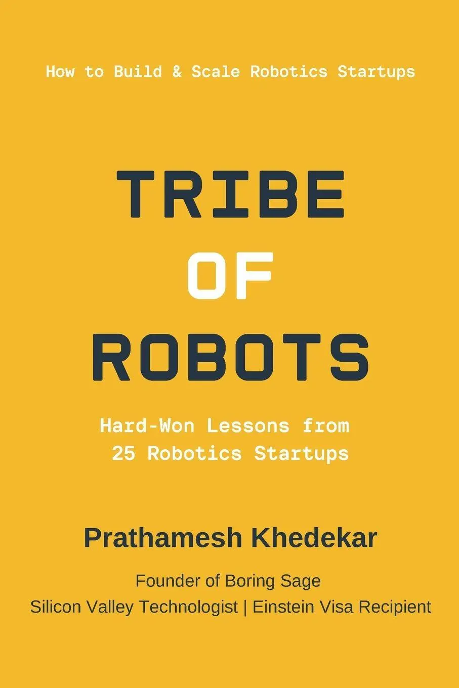 Cover: 9798994296622 | TRIBE OF ROBOTS | Hard-Won Lessons from 25 Robotics Startups | Buch