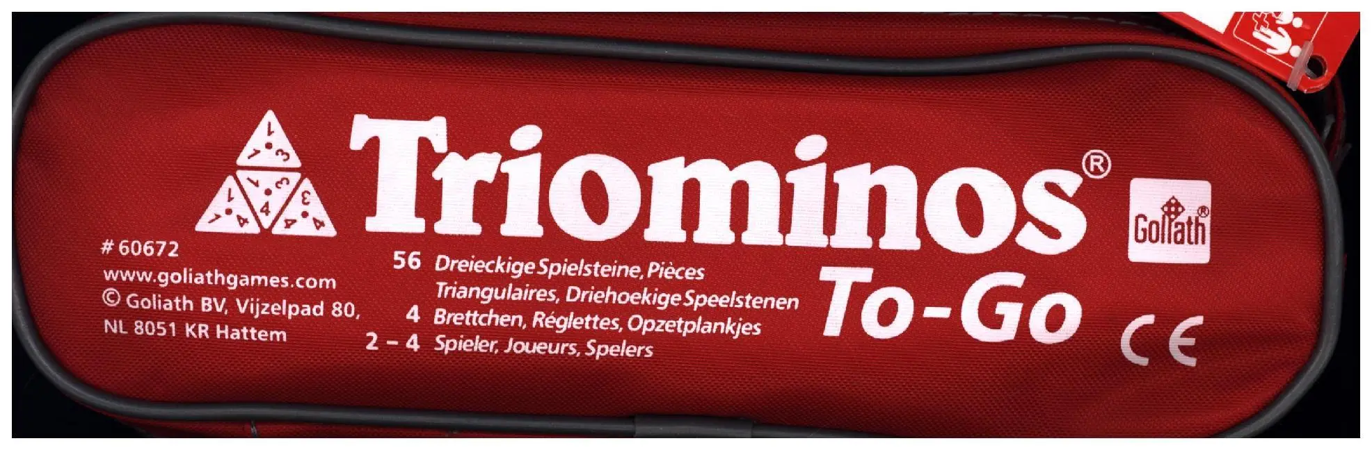 Cover: 8711808606722 | Triominos To-Go (Spiel) | Spiel | In Stofftasche | 60.672 | Deutsch